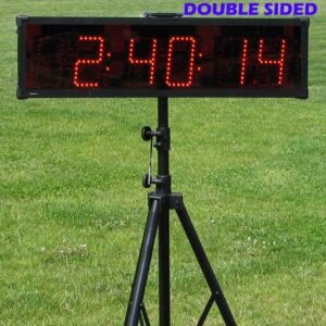 Race Timing Clock - Double Sided - Waterproof - 8" Digits