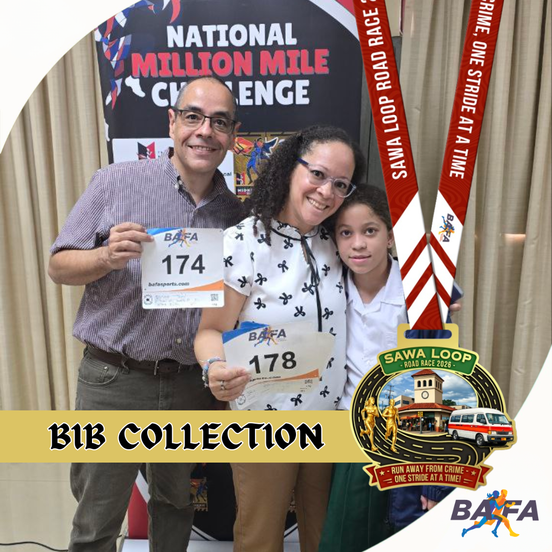 Bib Collection Bib Collection for the SAWA Loop Road Race 5K 2026 - Bafasports.com