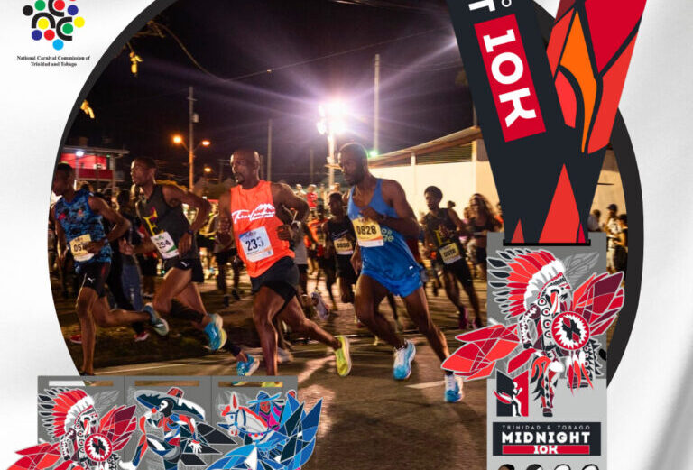 Midnight Magic: Romany Claims Victory in Ariapita Avenue 10K