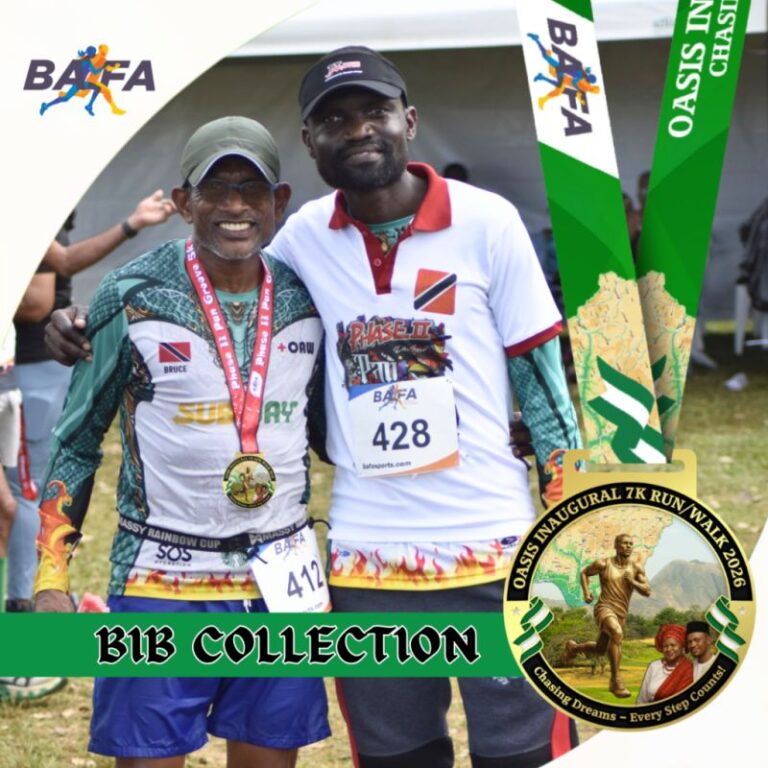 Bib Collection Bib Collection for the OASIS Inaugural 7K Run/Walk 2026 - Bafasports.com